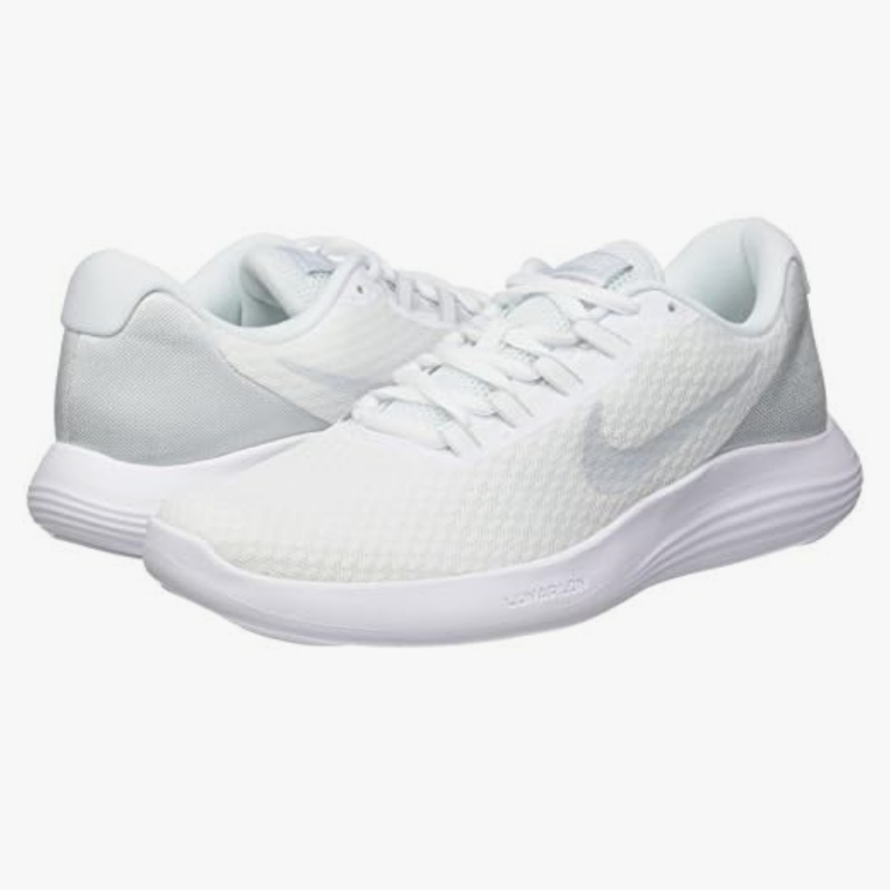 Nike Women's Lunarconverge White/Pure Platinum Wolf Grey‎ Running Shoes Sneakers